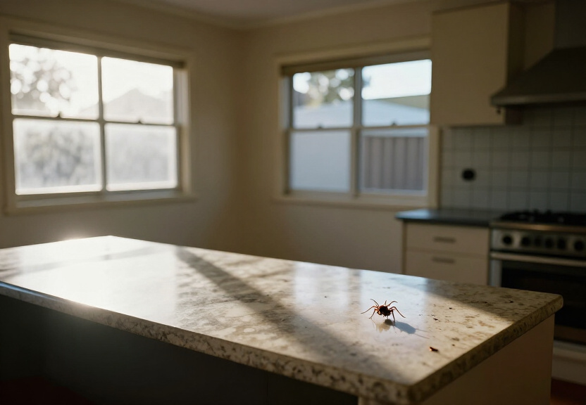 Termite damage in Ambarvale home before treatment
